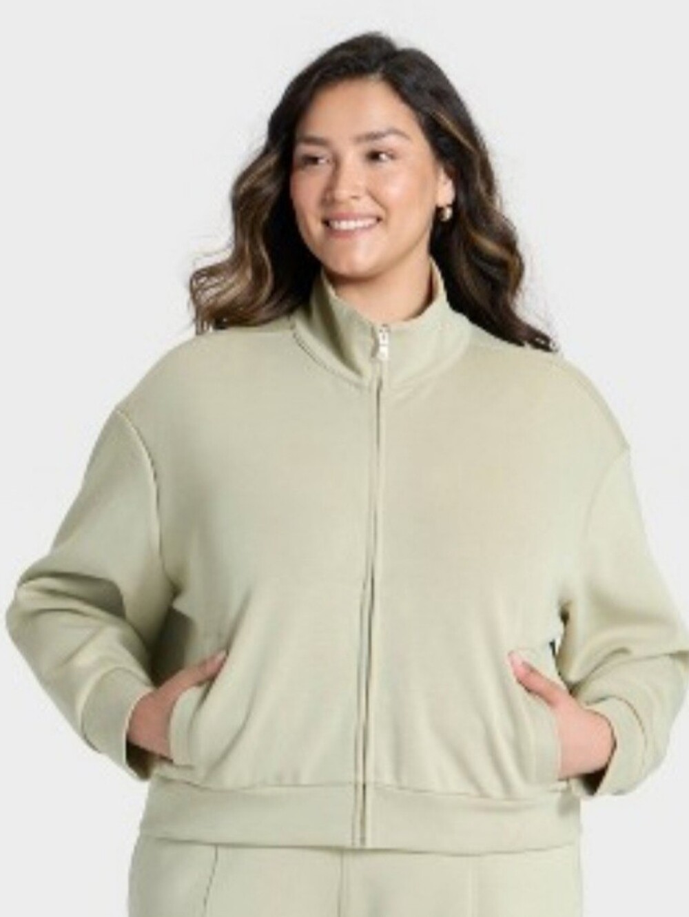 A New Day Sandwashed Crop Jacket